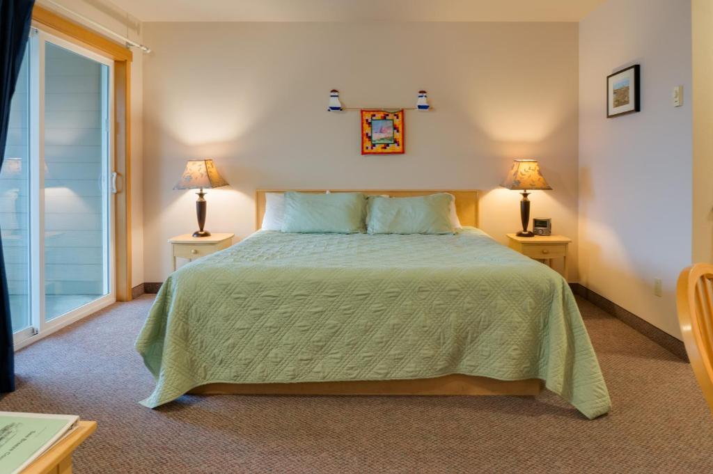 Sea Breeze Court Hotell Cannon Beach Rum bild